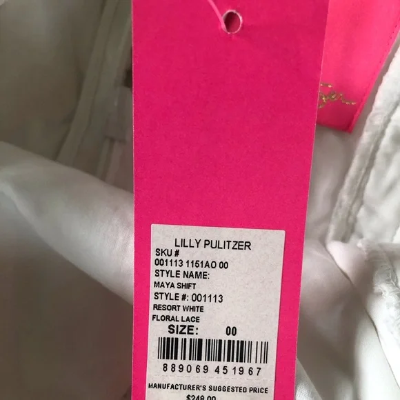 Lilly Pulitzer White Lace Mini Dress - Picture 4 of 6